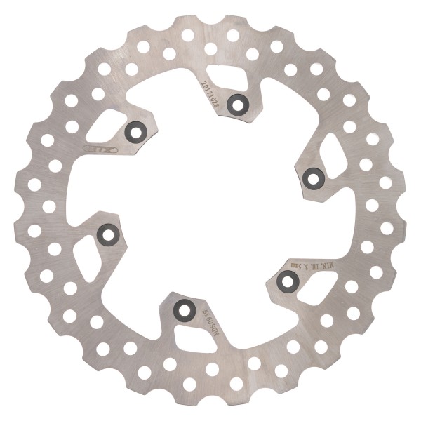 MTX Performance Brake Disc Rear Solid Wavy Yamaha MD6190 #07022