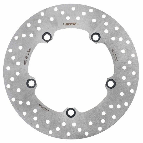 MTX Performance Brake Disc Rear Solid Round Yamaha MD2120 #07030