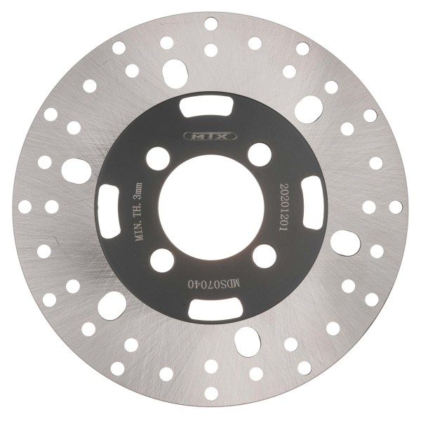 MTX Performance ATV Brake Disc Front Solid Round Yamaha MD6123 #07040