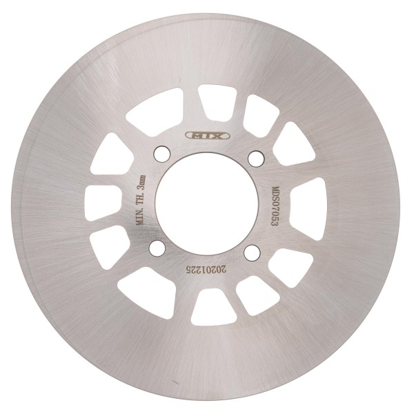 MTX Performance ATV Brake Disc Rear Solid Round Yamaha Derbi MD6053 #07053