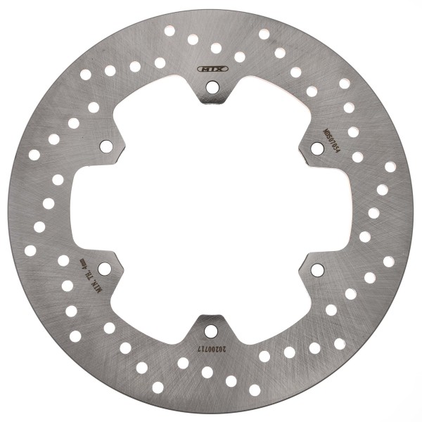 MTX Performance Brake Disc Rear Solid Round Yamaha MD6121 #07054