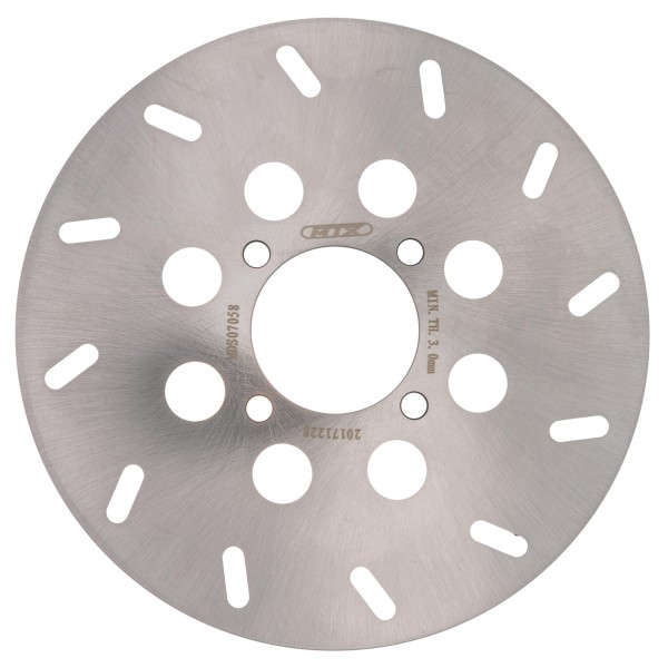 MTX Performance ATV Brake Disc Rear Solid Round Yamaha MD6174 #07058