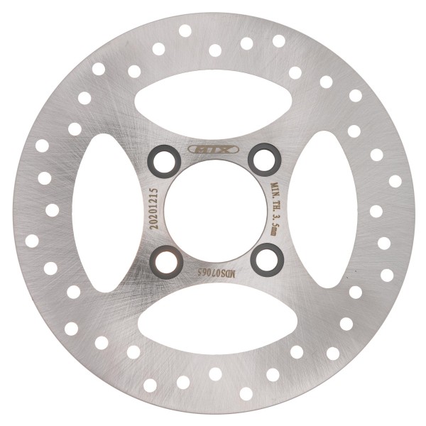 MTX Performance ATV Brake Disc Rear Solid Round Yamaha MD6263 #07065