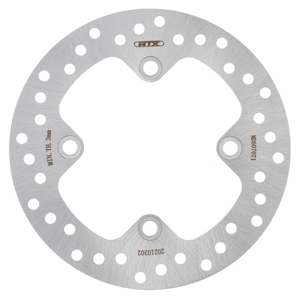 MTX Performance ATV Brake Disc Rear Solid Round Yamaha MD6292 #07071
