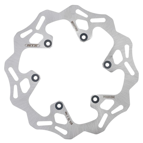 MTX Performance Brake Disc Rear Solid Wavy Yamaha MD6190 #07082