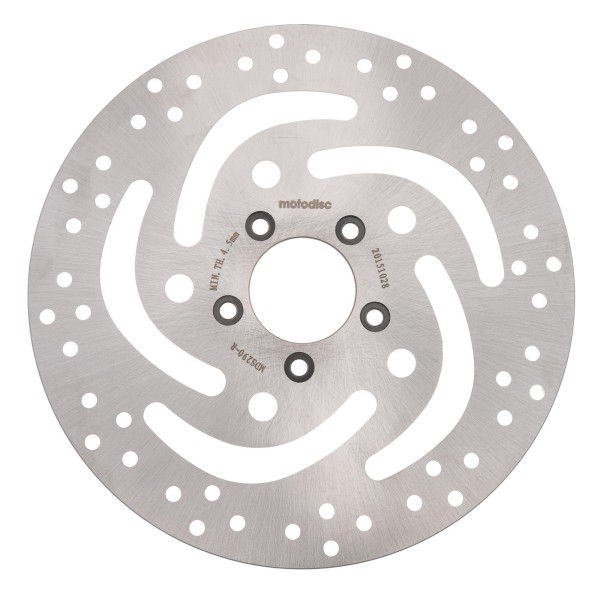 MTX Performance Brake Disc Front Solid Round Harley Davidson Right Hand #11010