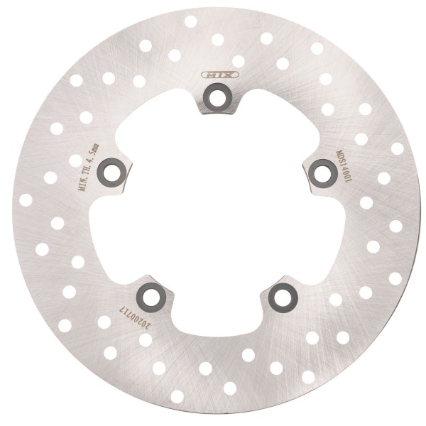 MTX Performance Brake Disc Rear Solid Round Aprilia MD613 #14001