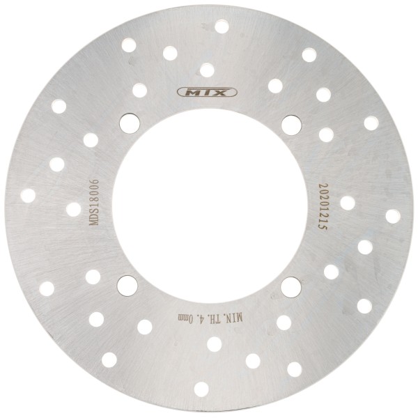 MTX Performance ATV Brake Disc Rear Solid Round Polaris MD6275 #18006