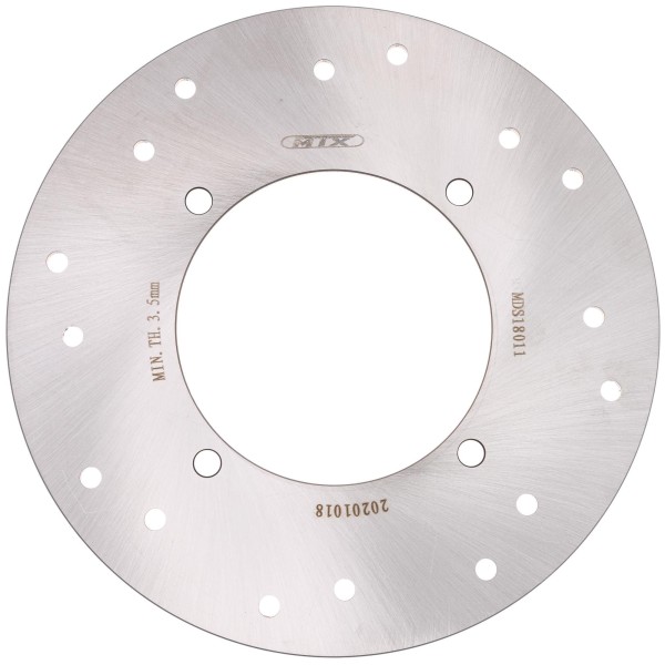 MTX Performance Brake Disc Front Solid Round Hyosung #19001
