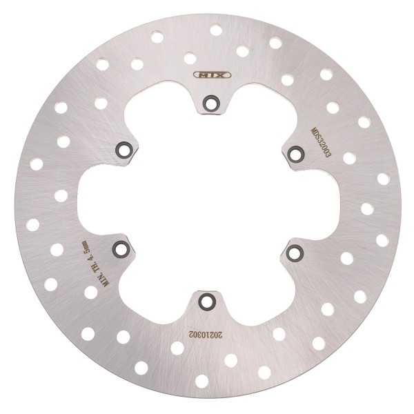 MTX Performance Brake Disc Rear Solid Round BMW Husqvarna MD651 #32003