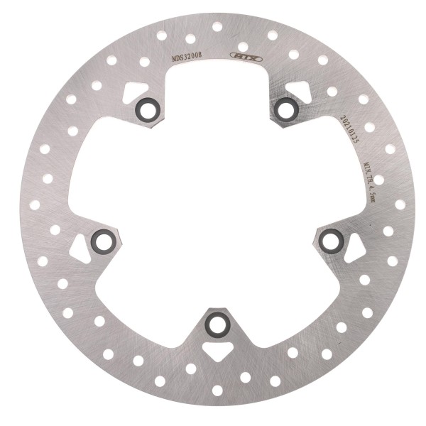 MTX Performance Brake Disc Rear Solid Round BMW Husqvarna MD671 #32008