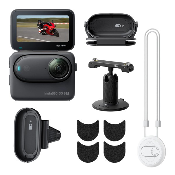 Insta360 Go 3s 128gb 4k Action Camera Bundle With In-Helmet Pov Mount - Cinsaata Insta360 Go 3s 128gb 4k Action Camera Bundle With In-Helmet Pov Mount - Cinsaata