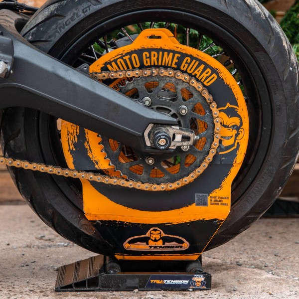 Tru-Tension Motorcycle Chain Cleaning Grime Guard