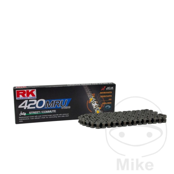 RK Takasago Motorcycle Chain 420MRU Plain 1 Links RK Takasago Motorcycle Chain 420MRU Plain 1 Links