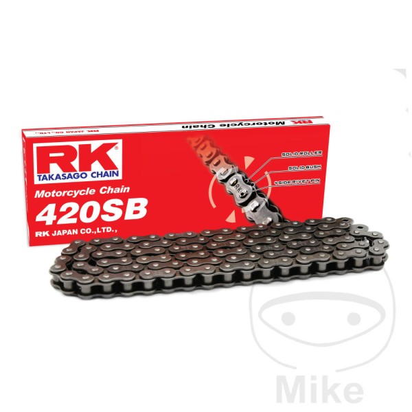 RK Takasago Motorcycle Chain 420SB Plain 1 Links RK Takasago Motorcycle Chain 420SB Plain 1 Links