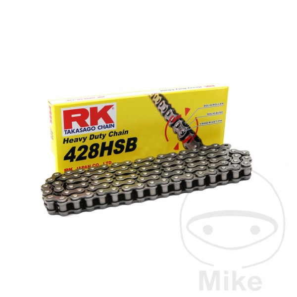 RK Takasago Motorcycle Chain 428HSB Plain 1 Links RK Takasago Motorcycle Chain 428HSB Plain 1 Links