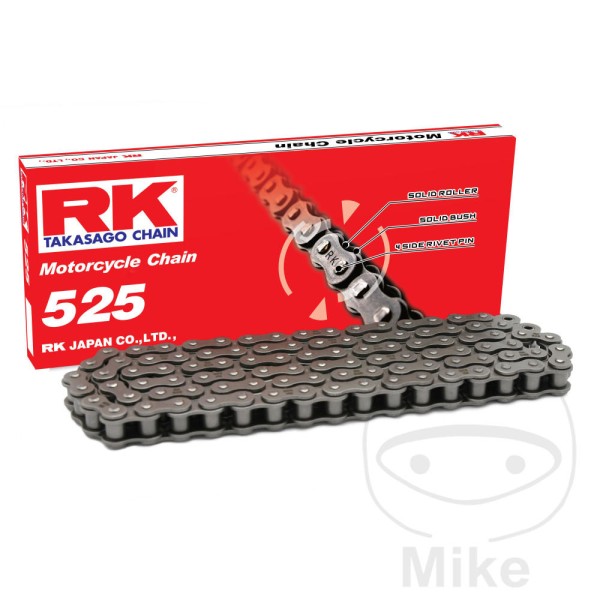 RK Takasago Motorcycle Chain 525 Plain 1 Links RK Takasago Motorcycle Chain 525 Plain 1 Links