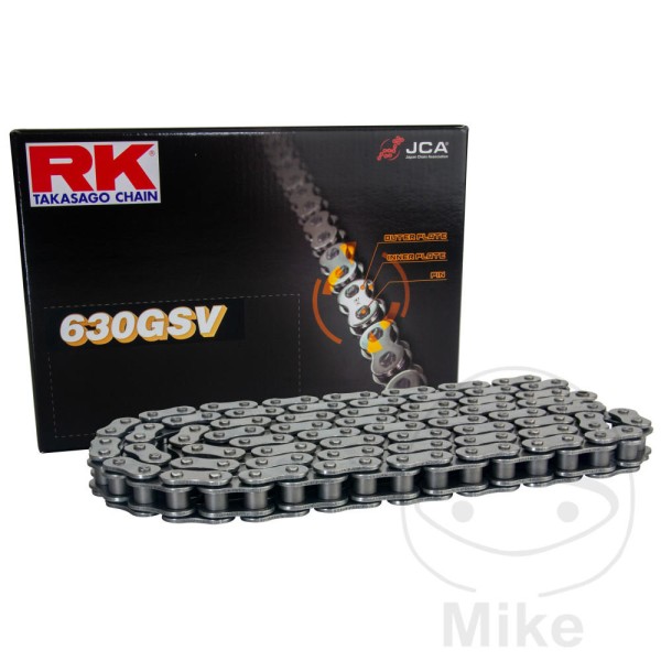 RK Takasago Motorcycle Chain 630GSV Plain 1 Links