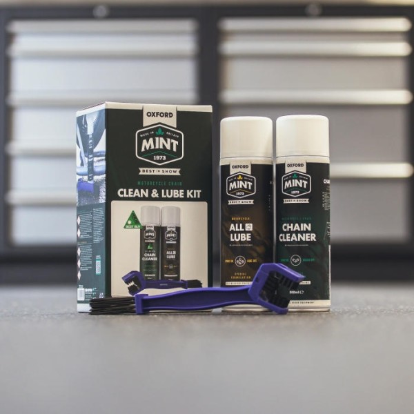 Oxford Mint Motorcycle Chain Care Kit Oxford Mint Motorcycle Chain Care Kit