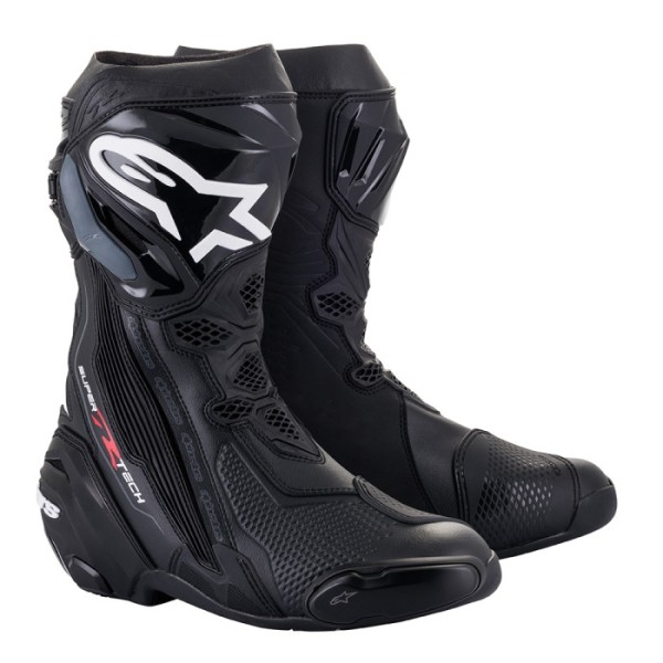 Alpinetech Supertech R Men's Motorcycle Boot in Black 