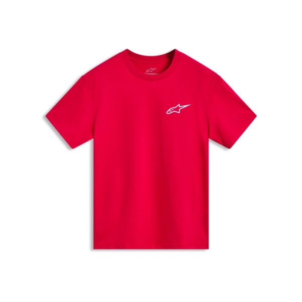 Alpinestars Tee Shirt Combo Back SS CSF Red