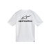 Alpinestars Tee Shirt Combo Back SS CSF White