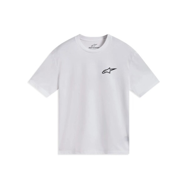 Alpinestars Tee Shirt Combo Back SS CSF White