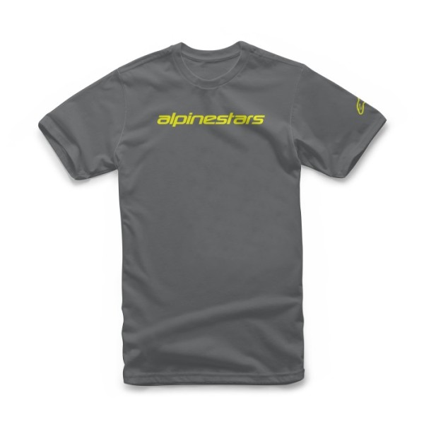 Alpinestars Tee Shirt Linear Wordmark Grey
