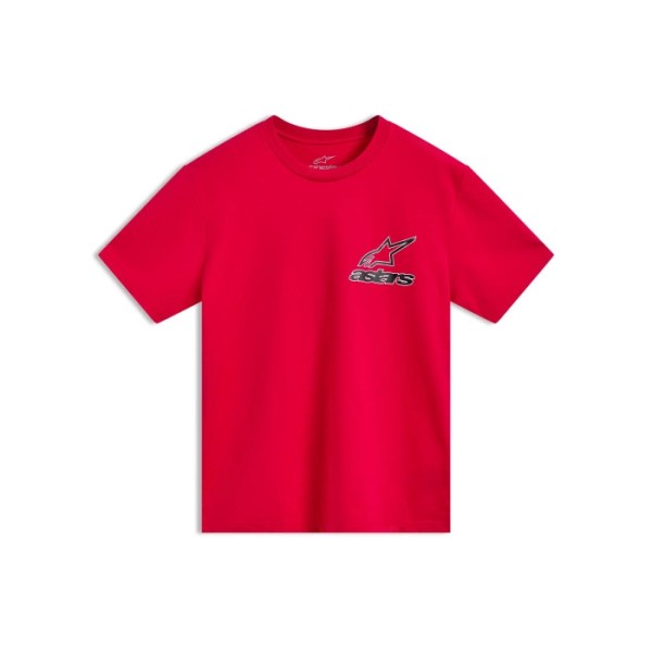 Alpinestars Tee Shirt Lineout SS CSF Red