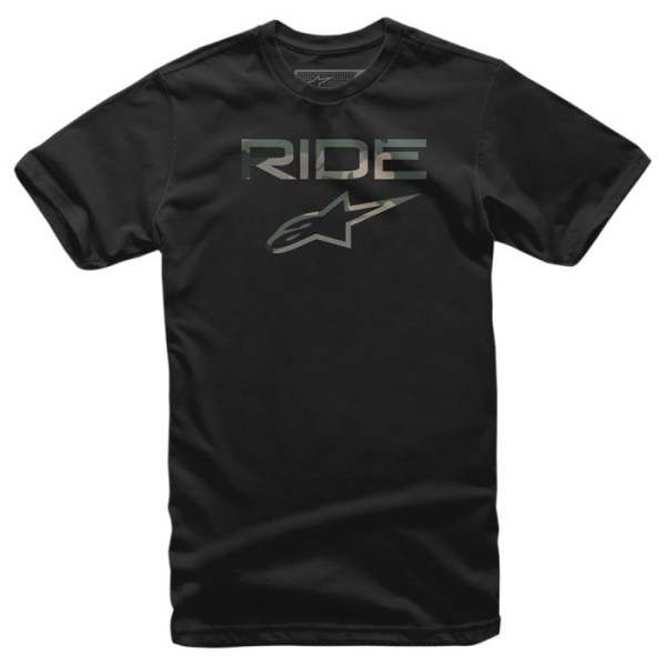 Alpinestars Tee Shirt Ride Camo Combo Black