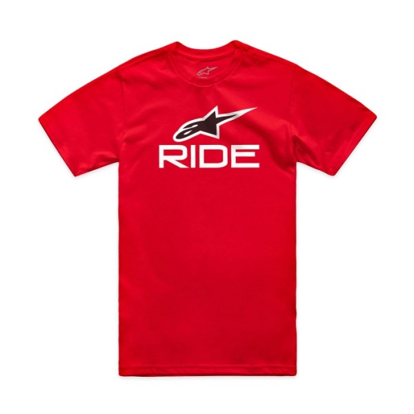Alpinestars Tee Shirt Ride 4.0 Red And White