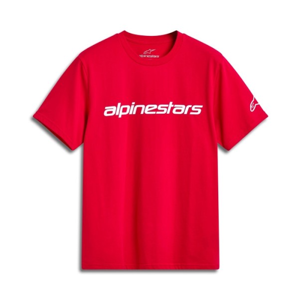 Alpinestars Tee Shirt Wordmark Red