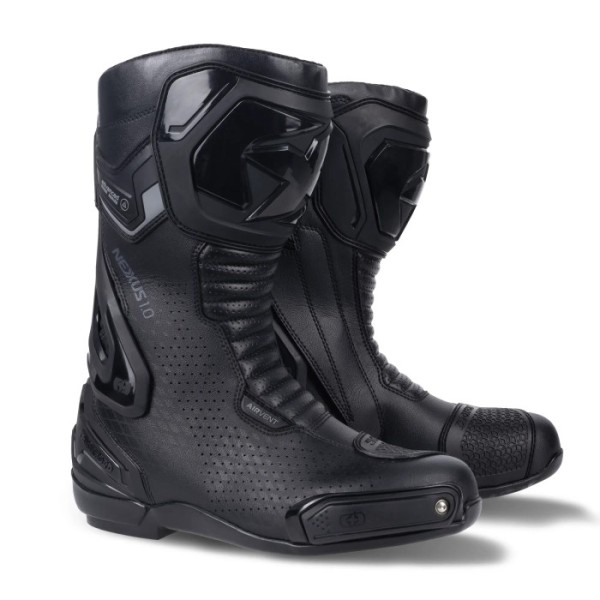 Oxford Products Nexus 1.0 Air Men's Touring Motorcycle Boot in Black Oxford Products Nexus 1.0 Air Men's Touring Motorcycle Boot in Black