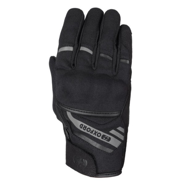 Oxford Dakar 1.0 Three Seasons Motorcycle Glove for Men - Stealth Oxford Dakar 1.0 Three Seasons Motorcycle Glove for Men - Stealth