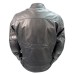 Richa Cafe Leather Jacket in Black