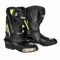 Spada Curve Evo Motorcycle Racing Boots, CE WP Black/Fluo