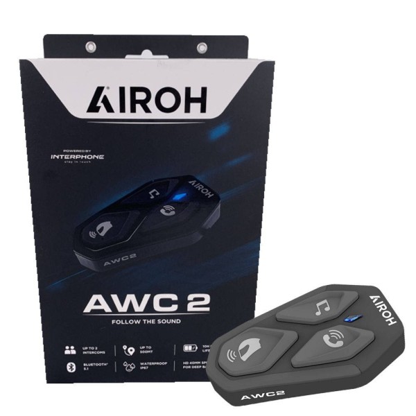 Airoh Interphone AWC2 Helmet Motorcycle Intercom Airoh Interphone AWC2 Helmet Motorcycle Intercom