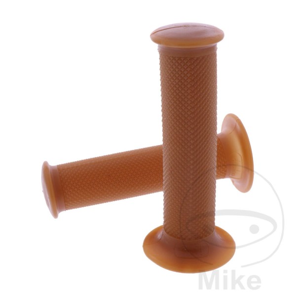 Domino Handlebar Grips 22mm 26mm Classic Retro Cafe Racer Natural 7290227