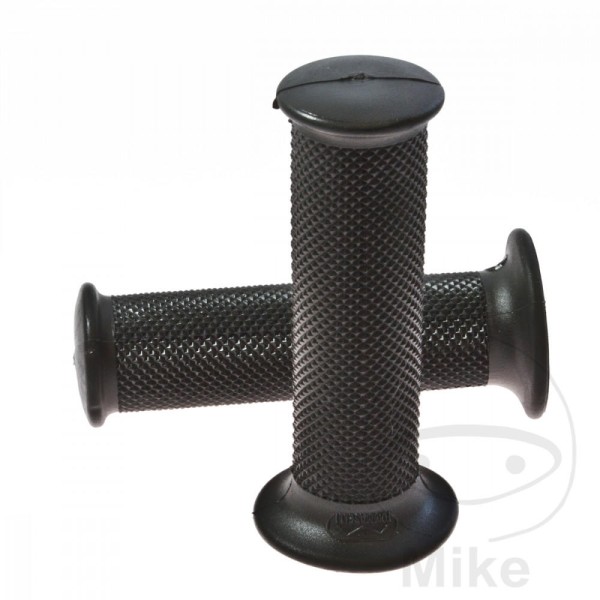 Domino Handlebar Grips 22mm 26mm Classic Retro Diamond Black 7290045