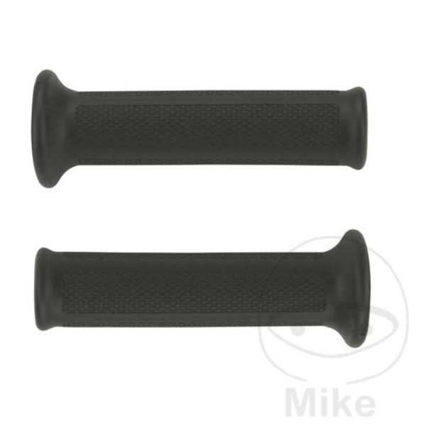 Domino Handlebar Grips 22mm 26mm Classic Retro Plain Black 7290188