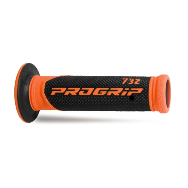 Pro Grip 732 Superbike Dual Compound Grip Orange and Black
