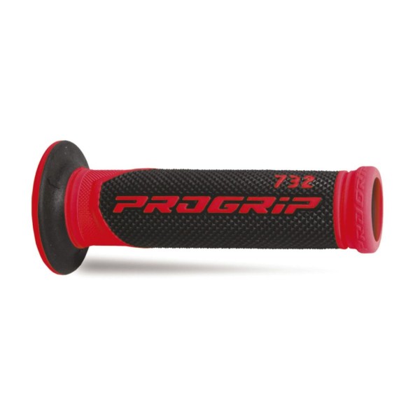 Pro Grip 732 Superbike Dual Compound Grip Red and Black
