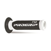 Pro Grip 732 Superbike Dual Compound Grip White and Black