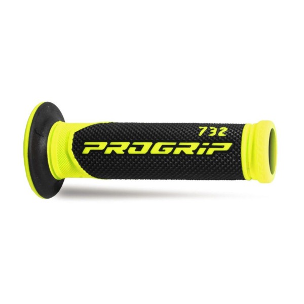 Pro Grip 732 Superbike Dual Compound Grip Yellow and Black