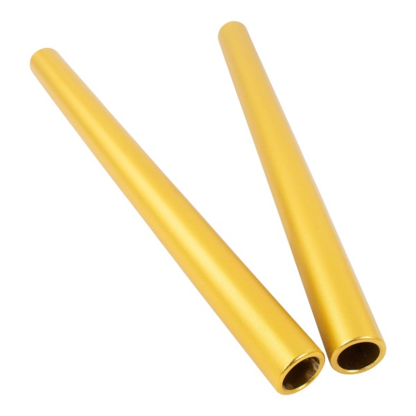 Bike-It Alloy Clip On Handlebar Replacement Tubes, Matt Gold