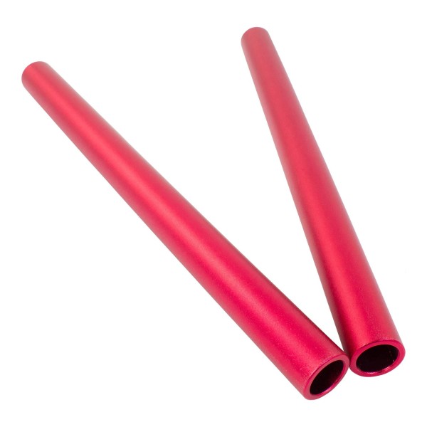 Bike-It Alloy Clip On Handlebar Replacement Tubes, Matt red