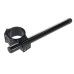 Bike-It Alloy Clip On Handlebars 35-41mm Fork Mounting, Black Anodised