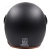 Axor Jet Black/Brown Crash Helmet