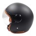 Axor Jet Black/Brown Crash Helmet
