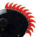 Stick on Mohican Serrated Blade Crash Helmet Decoration